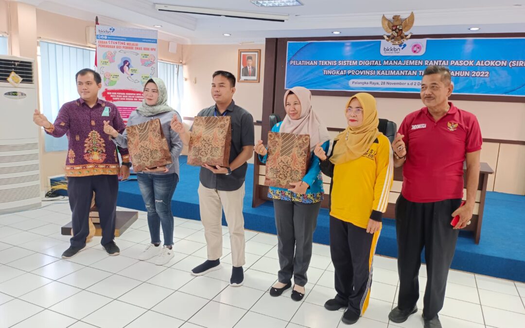 Digitalisasi Sistem Pasok Alat Kontrasepsi, BKKBN Kalimantan Tengah Gelar Latihan Sirika
